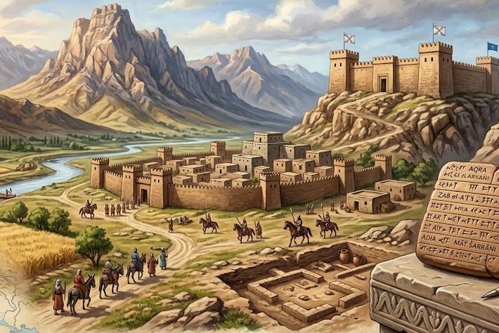 بعض المواقع الجغرافية لمنطقة عقرة ومحيطها في ضوء المصادر المسمارية بالعصور الآشورية