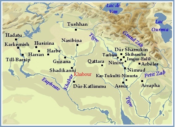 مواقع وادي الخابور الأسفل وفلجه في سورية